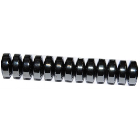 Hematite rondel 4 mm.