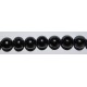 Perla oscura esférica 10-11 mm.(Alta calidad)