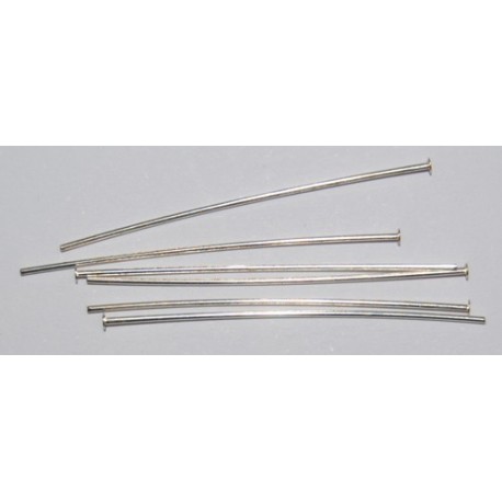 Alfileres de cabeza plana 1 pulgada (2,54 cm)