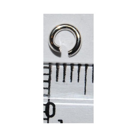 Anilla redonda abierta 4,4 mm(50 unidades)