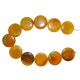 Ágata Amarilla-Naranja disco 40 mm.