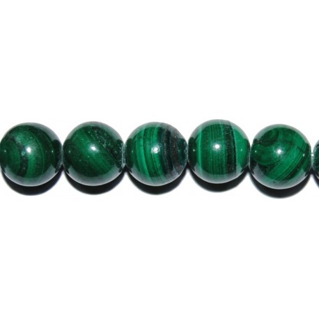 Malaquita bola 10 mm.