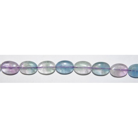 Fluorita oval 10*14 mm.