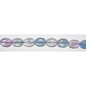 Fluorita oval 10*14 mm.
