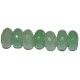 Avent. verde rondel facetado 4*6 mm.