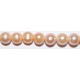 Perla Rosada esférica 9 mm.(Alta calidad)