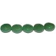 Avent. verde disco facetado 12 mm.