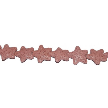 Lava Amarilla estrella 25 mm.