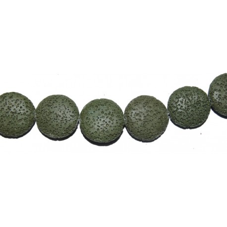 Lava Verde disco 20 mm.