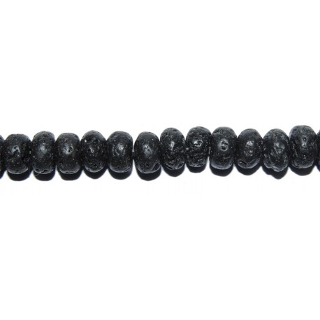 Lava rondel 5*10 mm