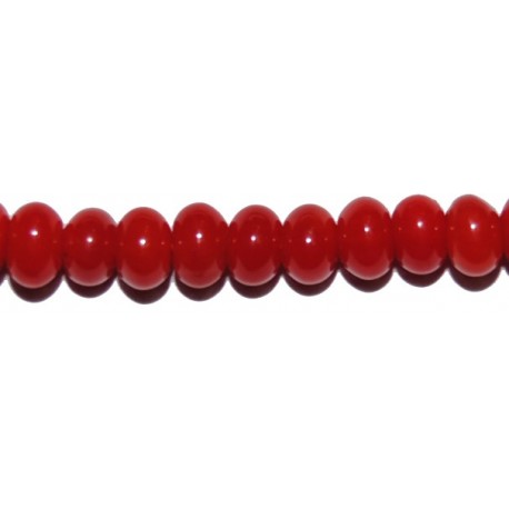 Coral Bambú rondel 4 mm.