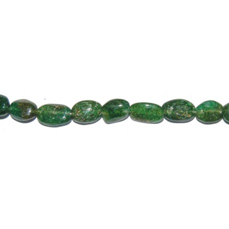 Aventurina Verde oval 8*10 mm.