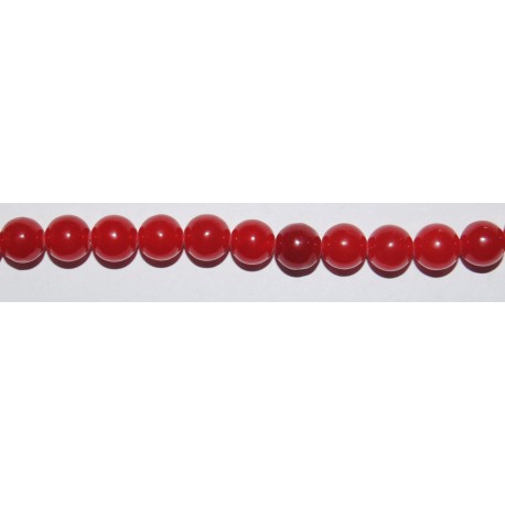 Jade Rojo bola 8 mm.
