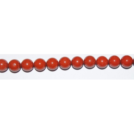 Jaspe Rojo bola 4 mm.