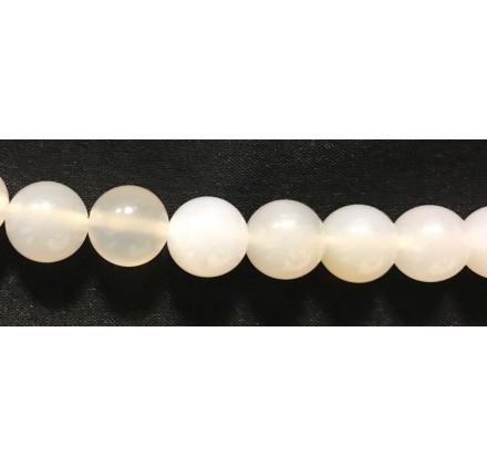 Ágata Blanca bola 8 mm