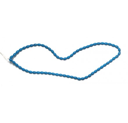 Pasta de Turquesa oliva 6*8 mm.