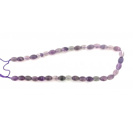 Fluorita Lila oliva 8*10 mm.