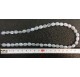 Calcedonia oval facetado 6*10 mm.