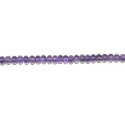Amatista rondel 7*10 mm