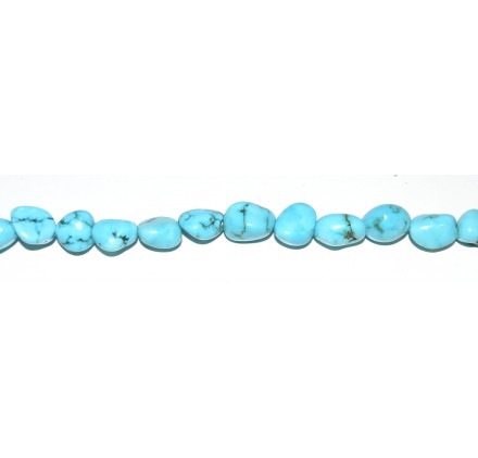 Howlite Azul nugget 8*12 mm