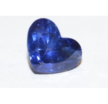 Zafiro Corazón 7*7 mm ( Alta Calidad)