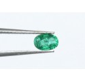 Esmeralda Oval Facetado 6*4 mm ( Alta Calidad)