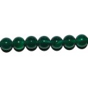 Ágata verde bola 3 mm.