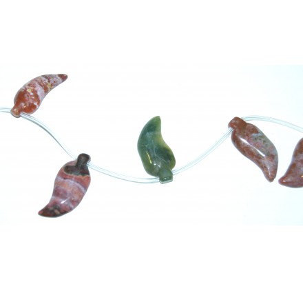 Ágata de la India rama 35*15 mm