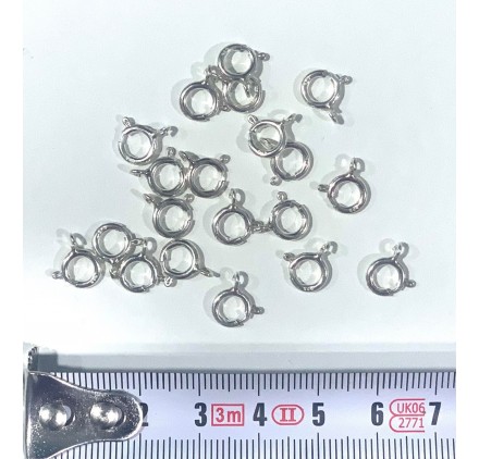 Reasa Plata de Ley 7 mm (20 uds.)