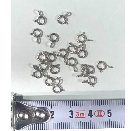 Reasa Plata de Ley 5 mm (20 uds.)