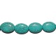 Turquesa(Magnes) oval plano 10*14 mm.