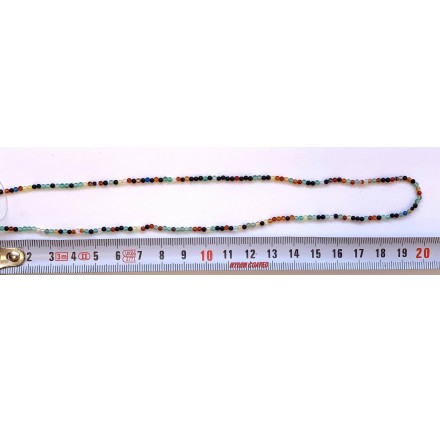 Ágata multicolor 2 mm.