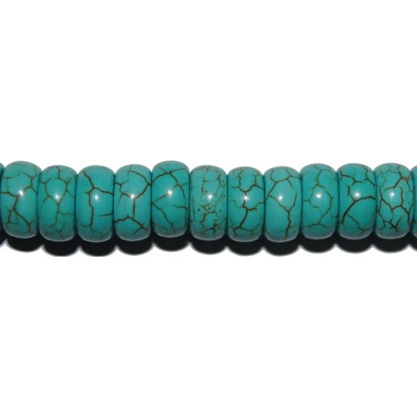 Turquesa(Magnes.) 6*10 mm.