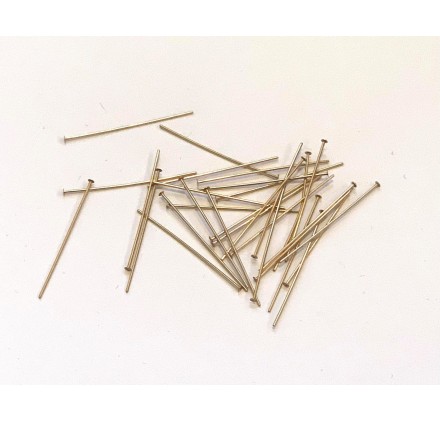 ALFILERES DE CABEZA PLANA 1,5 PULGADA (3,81 CM)