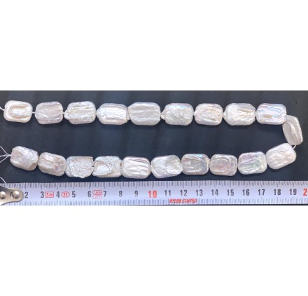 Perla Rectángulo 20*15 mm