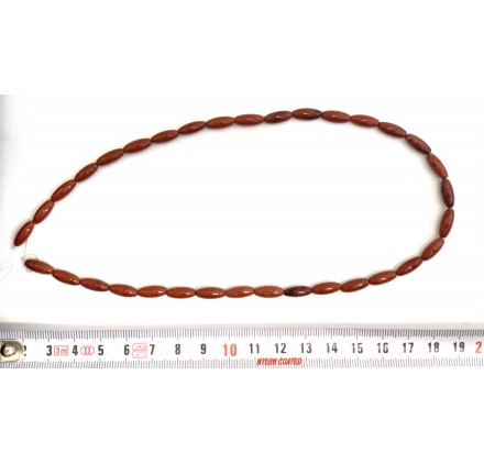 Jaspe Rojo oliva 6*11 mm