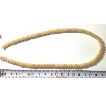 Jade Miel Rondel 6 mm