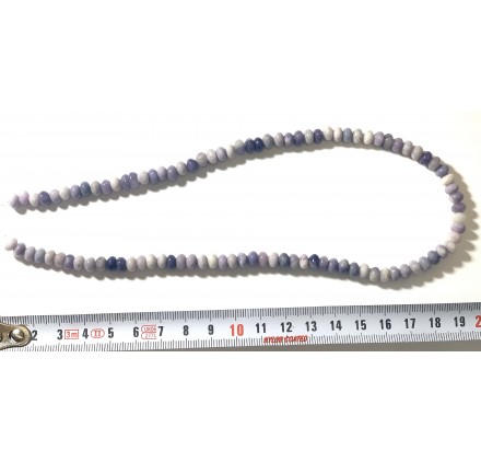 Ágata Lila ronde 6 mm