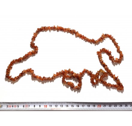 Chips de Cornalina naranja