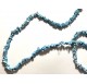 Chips de Turquesa Howlite Azul