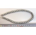 Perla Patata Gris Claro 9-10 mm