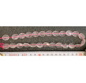 Cuarzo Rosa oval facetado 13*18 mm