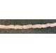 Cuarzo Rosa tubo twisted 8*20 mm