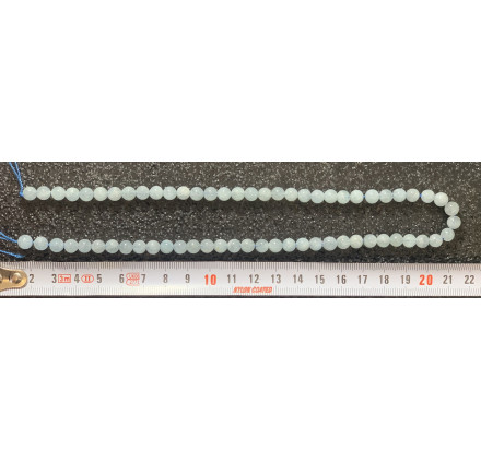 Aguamarina bola 6 mm Alta calidad