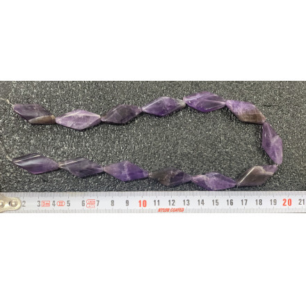 Amatista Rombo 30*15 mm