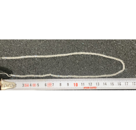 Piedra de Luna Rondel Facetado 2*3 mm