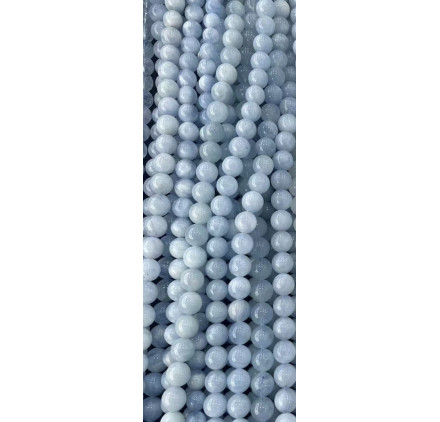 Aguamarina bola 8 mm(Alta calidad)