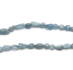 Aguamarina nuggets 8-10 mm