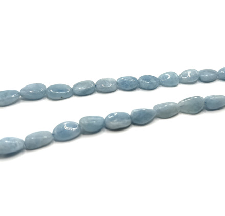 Aguamarina nugget 10*14 mm ( Alta Calidad )
