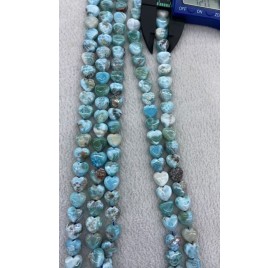 Larimar Corazón 12 mm